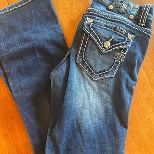 Miss Me Dark Blue Boot Cut Jeans